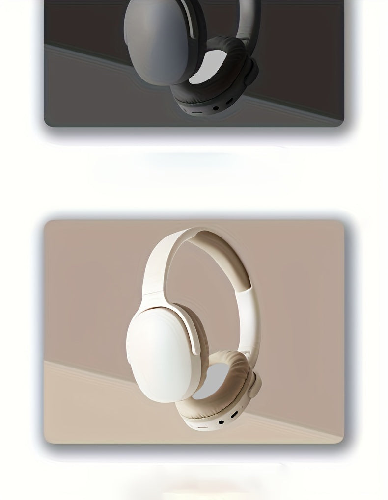 New wireless earphones, comfortable foldable earphones, suitable for tablets/PC/TV/phones/birthdays/Easter travel gifts. Wireless Earphones Folding Soundproofing Earphones, Comfortable Leather Paired with Wireless Earphones.