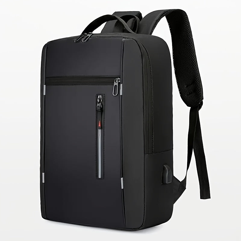 INNBagOther Stylish Unisex Business Backpack - Large Capacity, Multi-Compartment, Adjustable Straps, Durable for Travel, Commuting & Outdoor Adventures, Blac