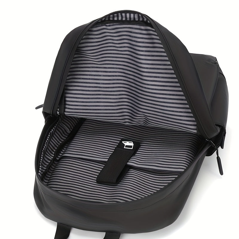 Men's Double Shoulder Bag Classic Trendy Versatile Fashion Backpack Large Capacity Computer Bag