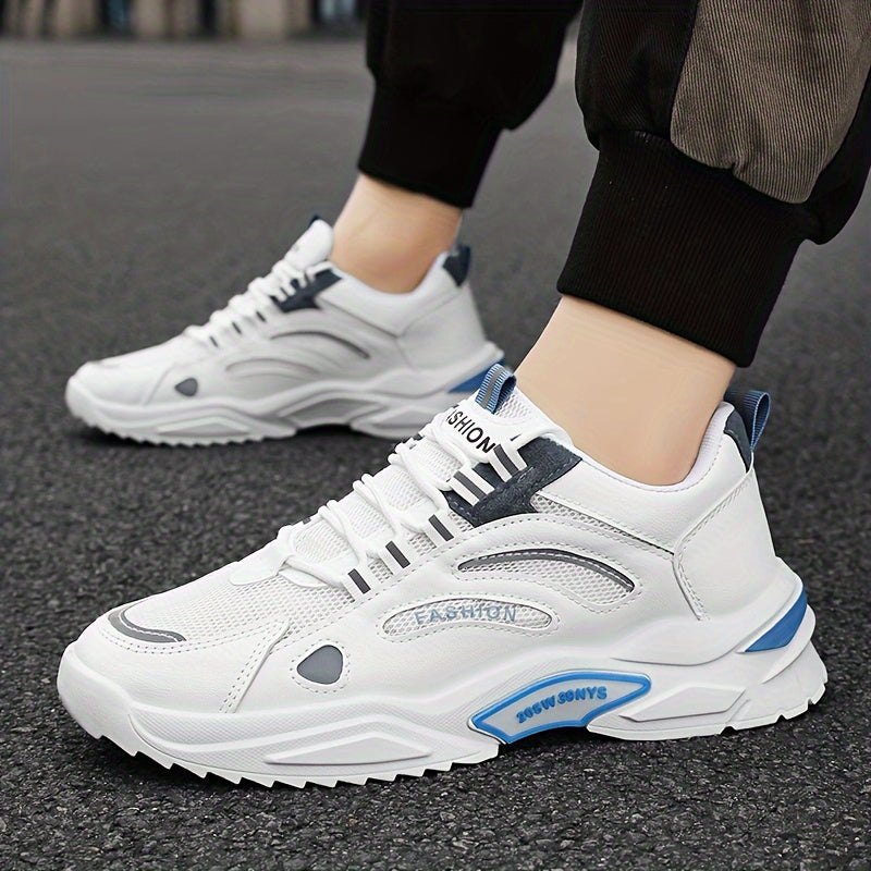 Men's Skate Shoes with Good Grip, Laced Sports Shoes, Anti-slip And Wear-resistant Versatile Men's Lightweight Sports Shoes