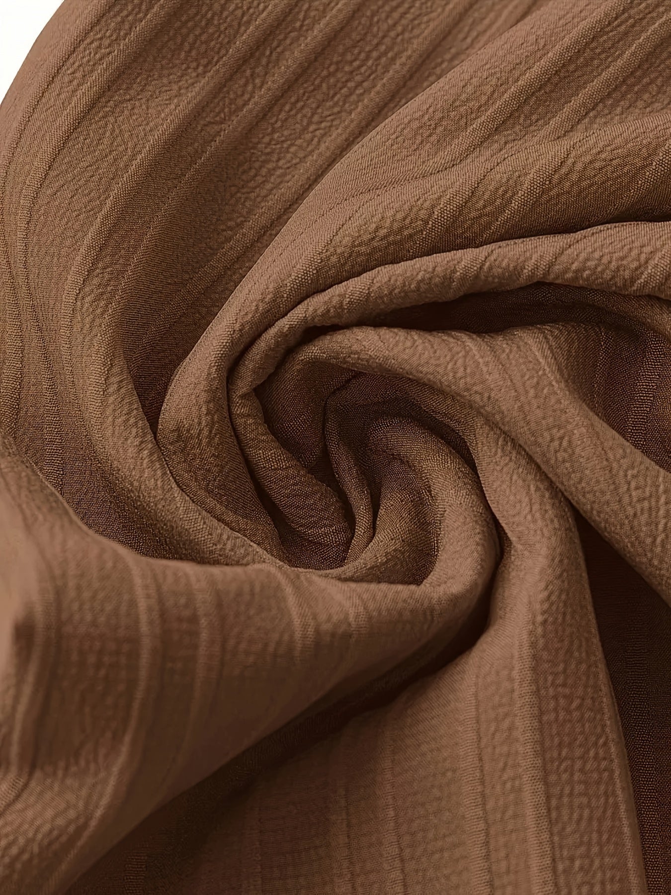 Women'S Fashion Pleated Pants, Polyester, Casual Solid Color, Spring/Summer/Autumn, Belted, Wide Leg, Adult, Woven Fabric