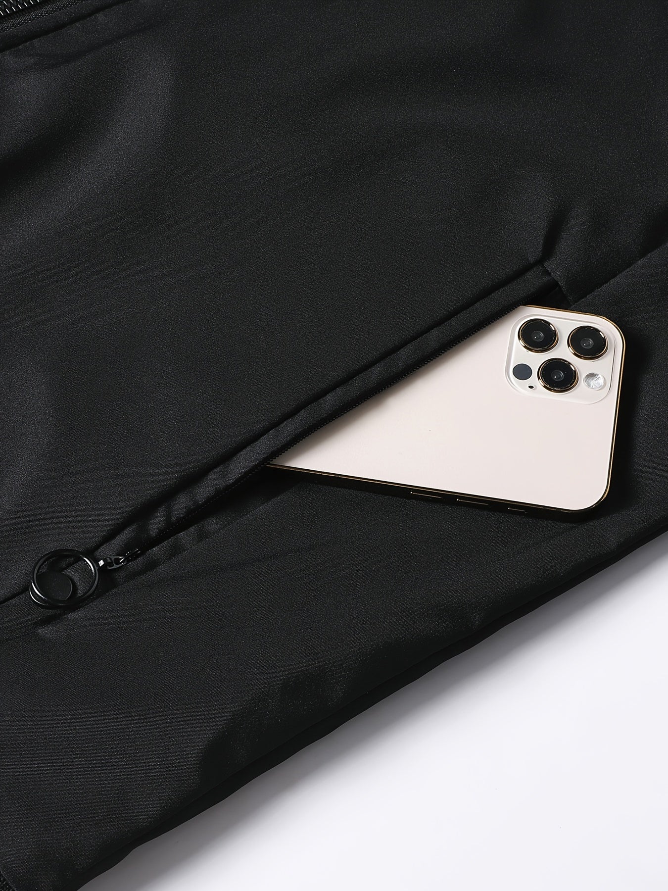 Men's Lightweight Spring Fall Windbreaker Jacket Coat Men's Windproof Outdoor Casual Stylish Zipper Pocket Jacket