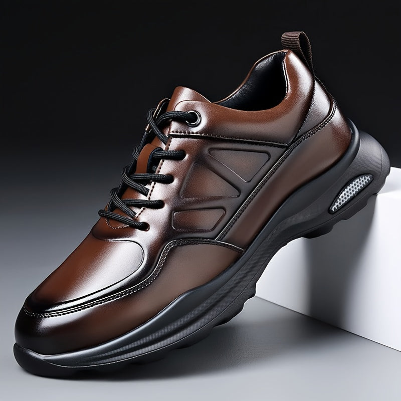 New Autumn Lace Up Casual Shoes for Men, Soft Bottom And Breathable, Men's Sports Casual Shoes, Fashionable And Versatile