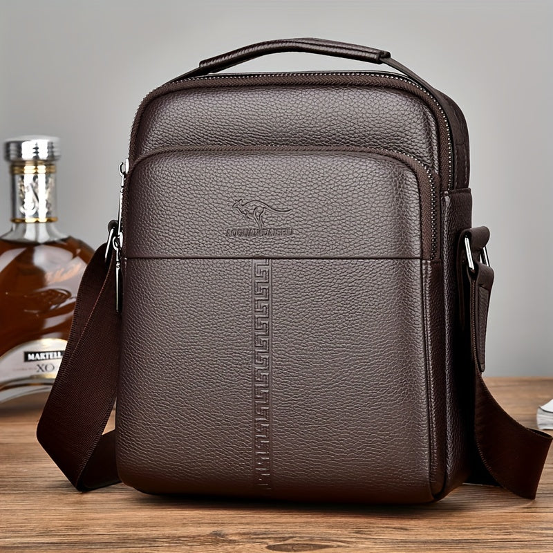 1pc Men's Shoulder Bag, Small Business Handbag, Fashion Casual Backpack