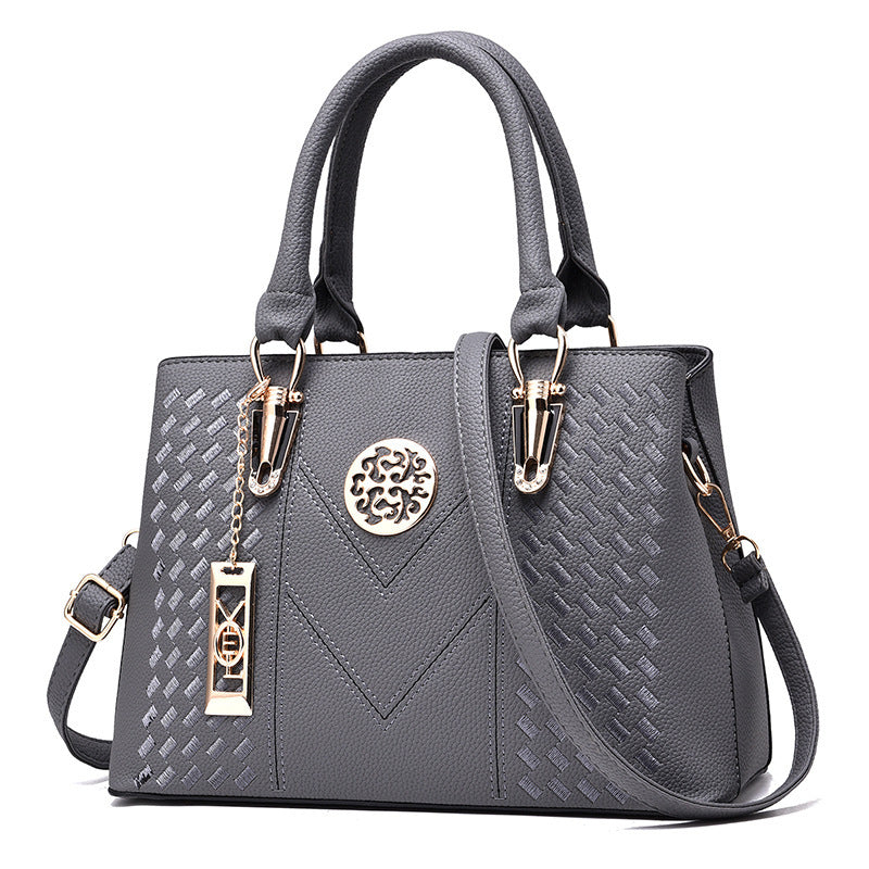 Classic Top Handle Satchel Bag, Fashion PU Bag, Women's Casual Handbag, Shoulder Bag & Tote Purse