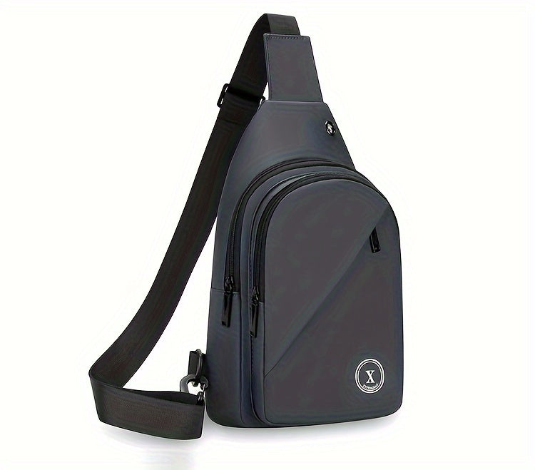 Men'S Chest Bag with Large Capacity, Stylish Crossbody Bag That Allows for Versatile Carrying Options, Perfect for Outdoor Sports And Travel.