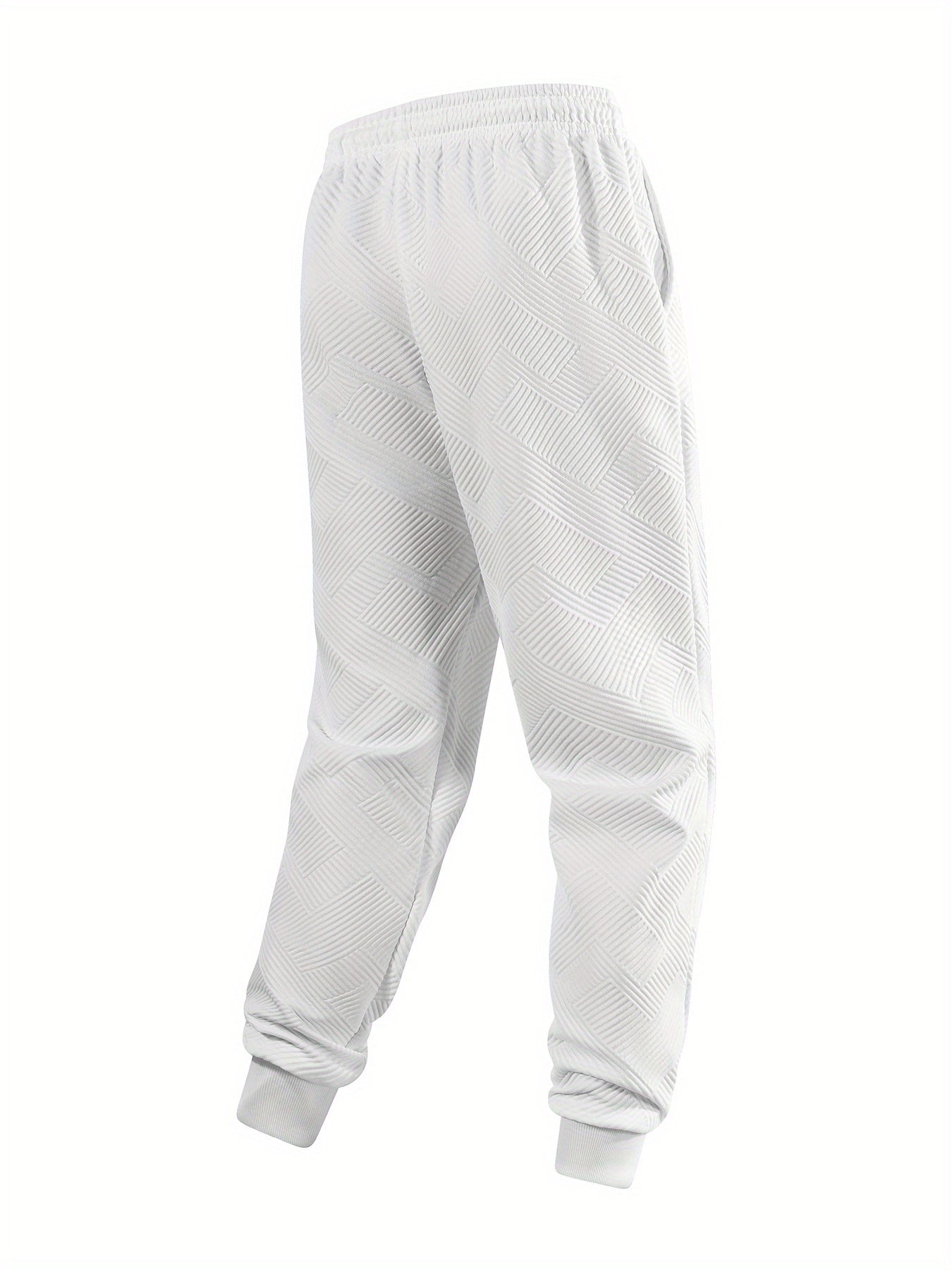2pcs Autumn New Texture Men's Sportswear Set, Hoodie and Drawstring Pants with Pocket Contrast Design, Lightweight for Outdoor Sports and Casual Wear