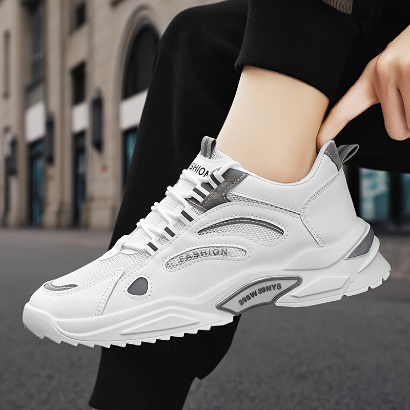 Men's Skate Shoes with Good Grip, Laced Sports Shoes, Anti-slip And Wear-resistant Versatile Men's Lightweight Sports Shoes