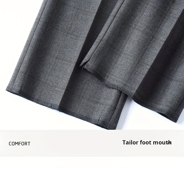 KAISER Men's Classic Plaid Suit Set - Comfortable & Versatile, Includes Jacket and Pants for Spring/Fall Business Wear