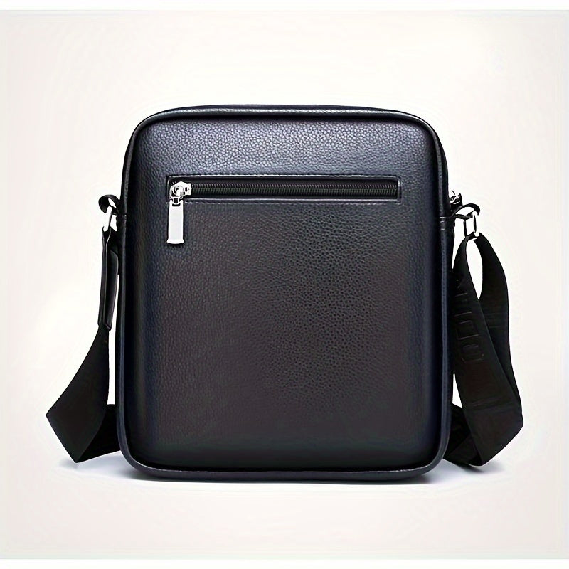 New Men'S Shoulder Bag Made of Genuine, Stylish Crossbody Bag, Casual Backpack for Men, Multifunctional Hanging Bag.