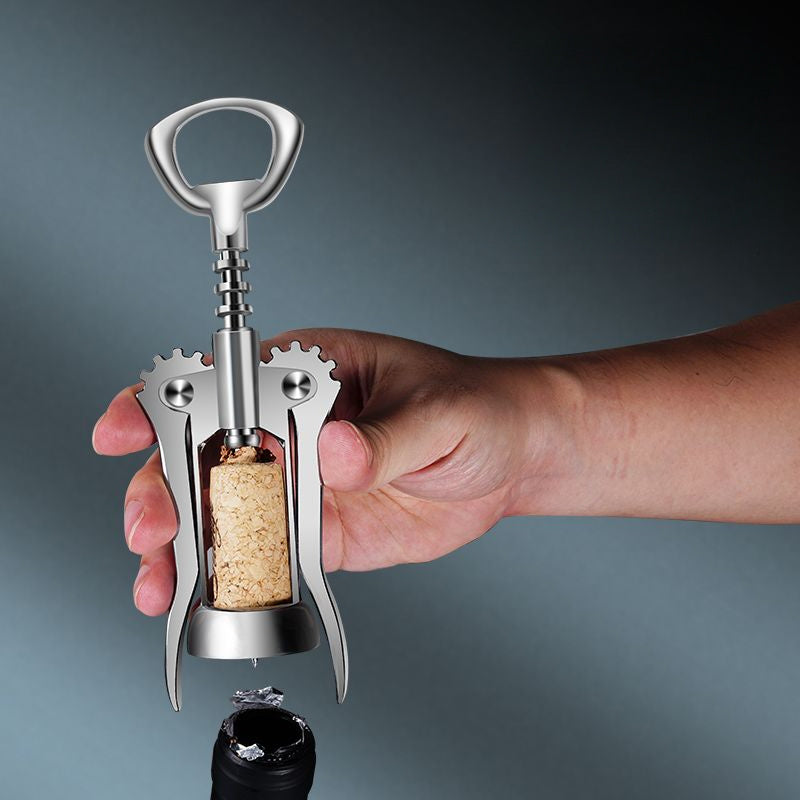 1pc, Multifunctional Red Wine Bottle Opener Creative Beer Wine Bottle Opener Wine Labor-Saving Wine Opener Screwdriver