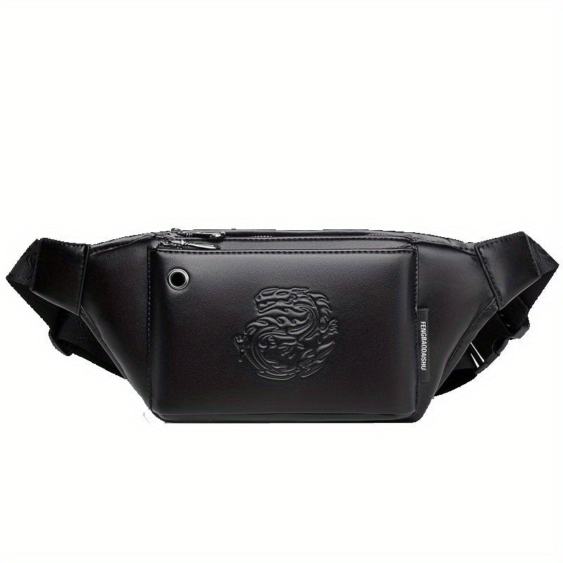 Men'S Large Capacity Trendy Chest Bag, Casual Sports Crossbody Bag, Stylish Men'S Backpack.