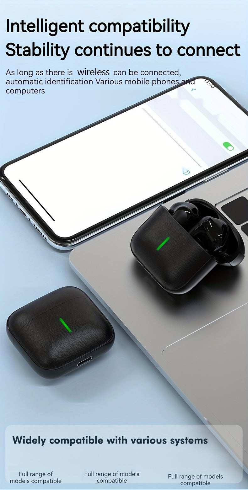 New Wireless Earphones With Ultra-long Battery Life Sports Game Mini Dual Stereo In-Ear Universal Earbuds