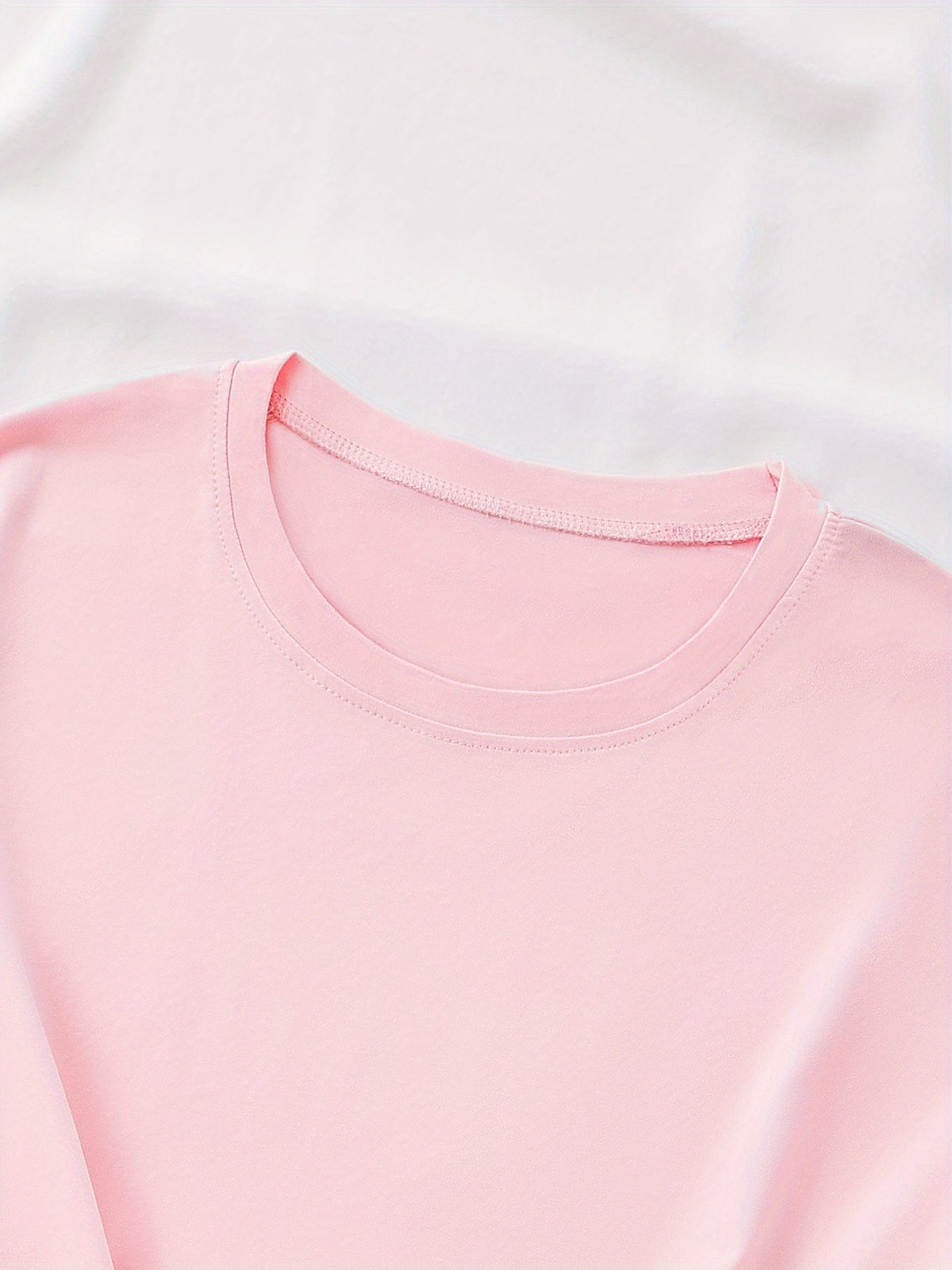 Women'S Casual Polyester T-Shirt with "Milano Italy" Letter Print, Short Sleeve Crew Neck Top, All-Season Knit Fabric Tee, Regular Length - 180gsm