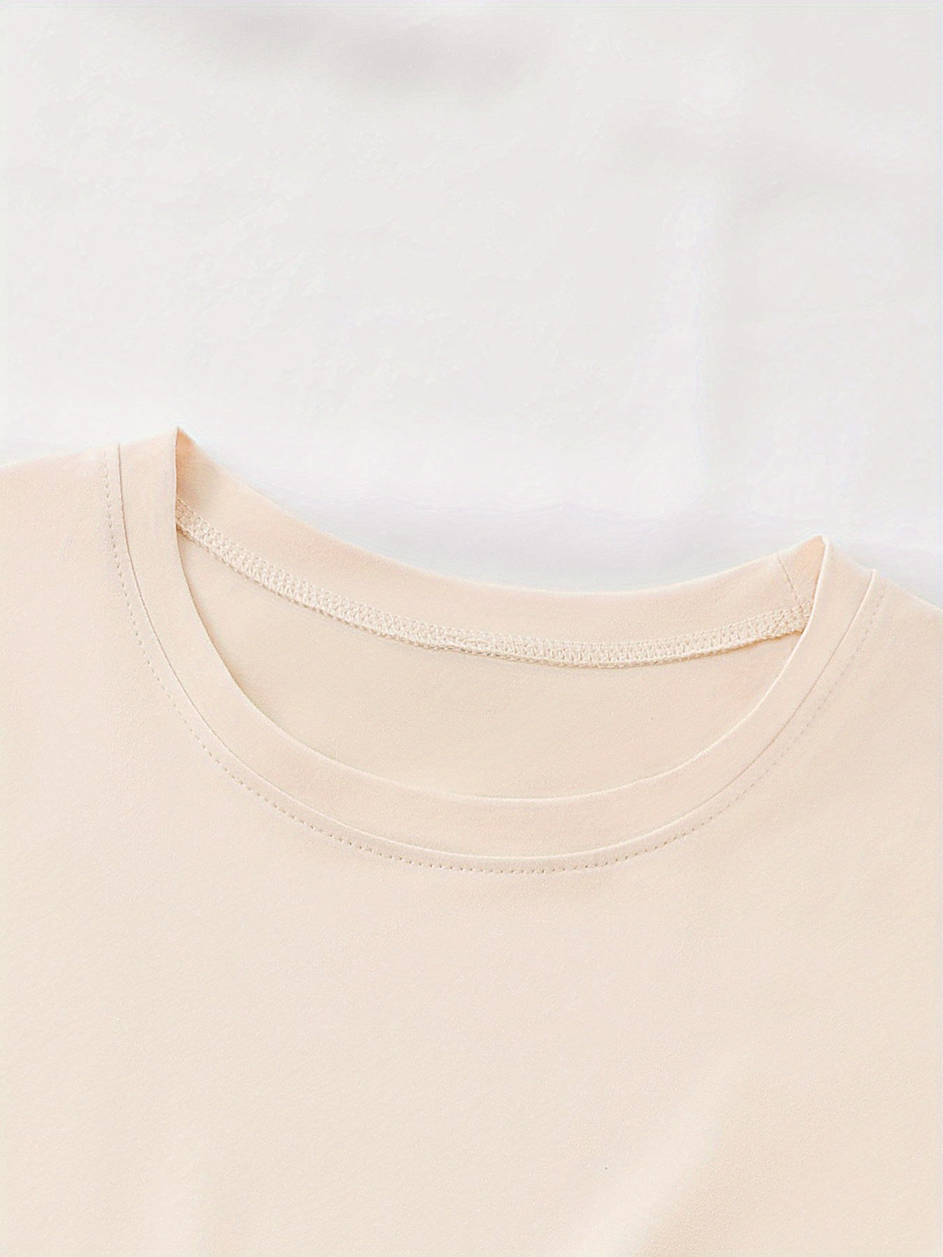 Women'S Casual Polyester T-Shirt with "Milano Italy" Letter Print, Short Sleeve Crew Neck Top, All-Season Knit Fabric Tee, Regular Length - 180gsm