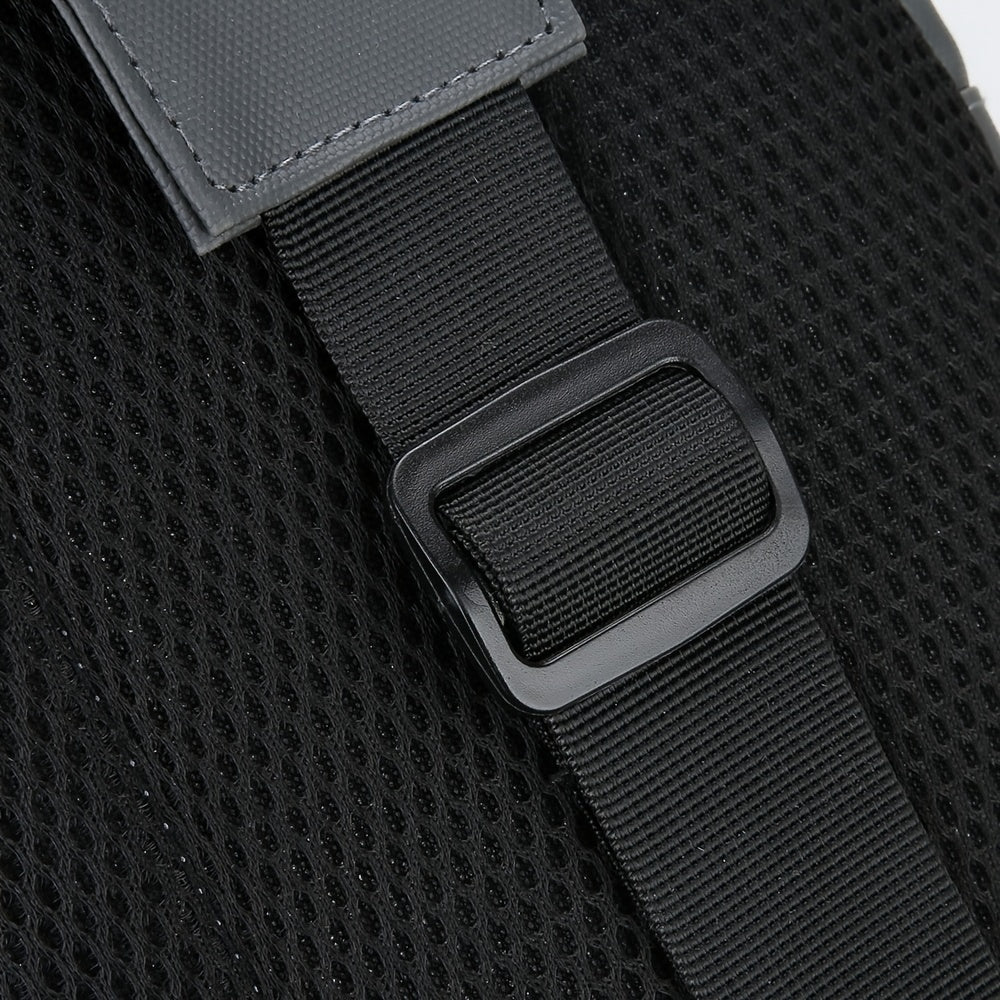 1pc Men's New Large Capacity Bag, Multilayer Storage Crossbody Bag, Trendy Fashion Chest Bag
