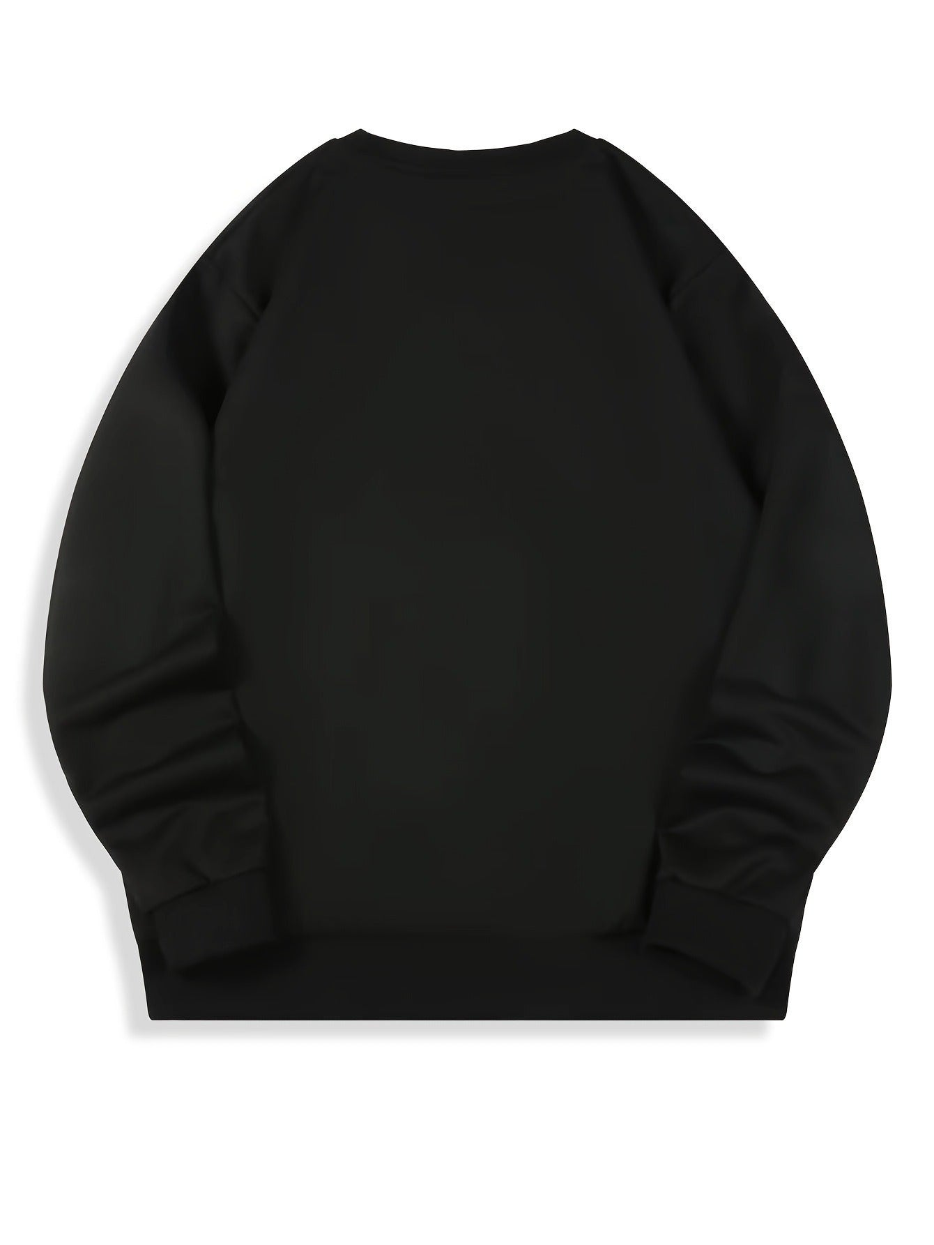 Men's Long Sleeve Sweatshirt and Pants Set, Trendy Print Casual Fashion Outdoor Sports Two-Piece Set