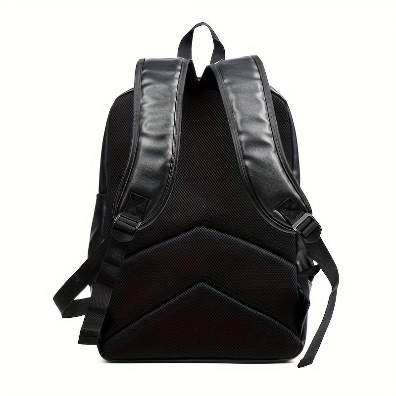 Men Backpack Pu Fashion Travel Bag Casual 39.62 cm laptop backpack