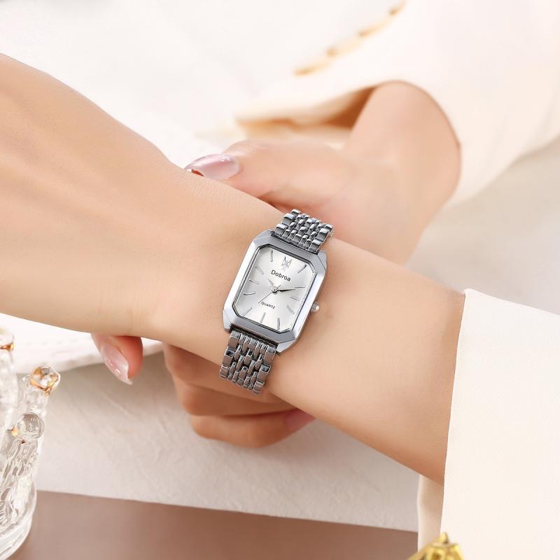 Fashion Classic Five-Bezel Bracelet Watch Square Fashion Watch A Must-have for women