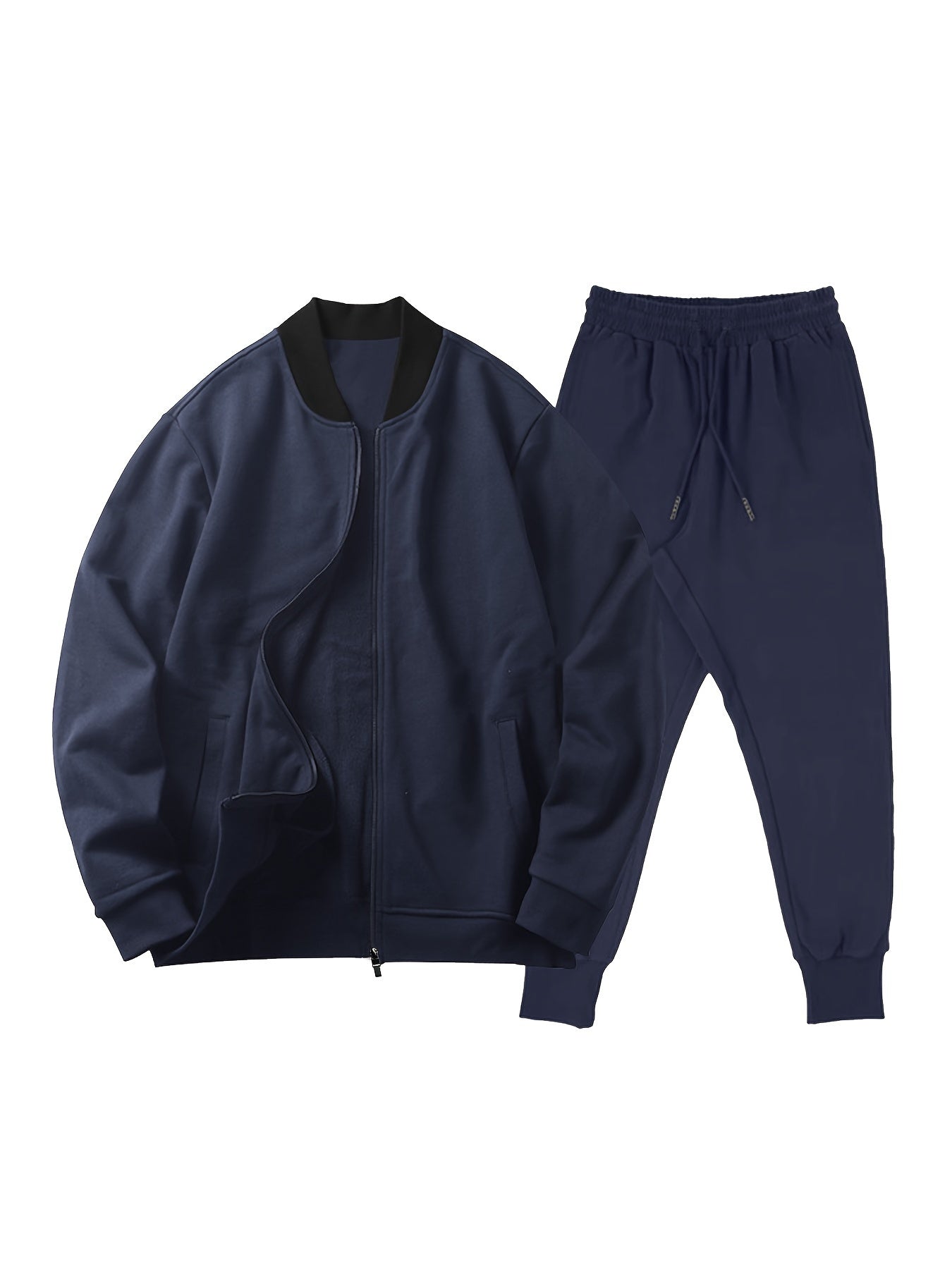 2024 Spring and Autumn New Fashion Trendy Casual Sport Suit Men's Jacket and Trousers