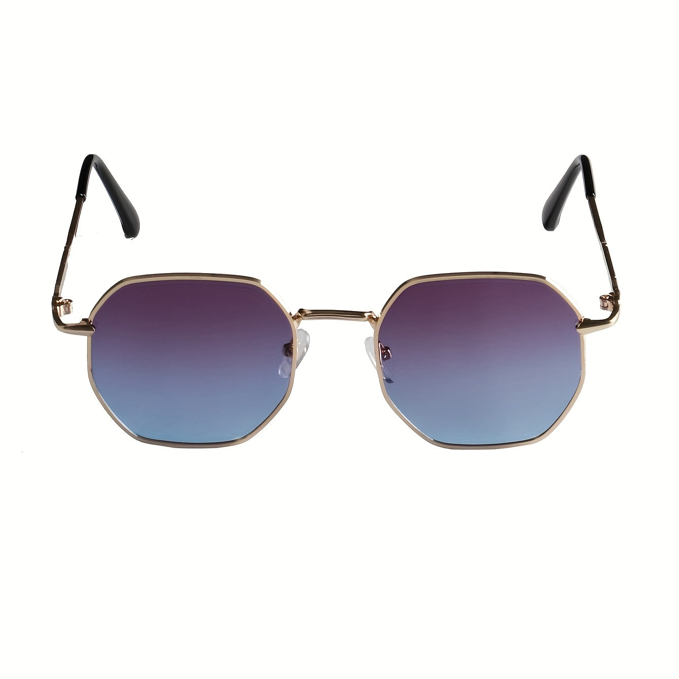 Vintage-Inspired Copper Alloy Full-Rim Men'S Fashion Glasses with Ombre Lenses - Ideal for Daily Commute, Activities & Photo Shoots, Perfect Gift for Halloween, Christmas, Easter, Valentine'S Day, Independence Day, Thanksgivi