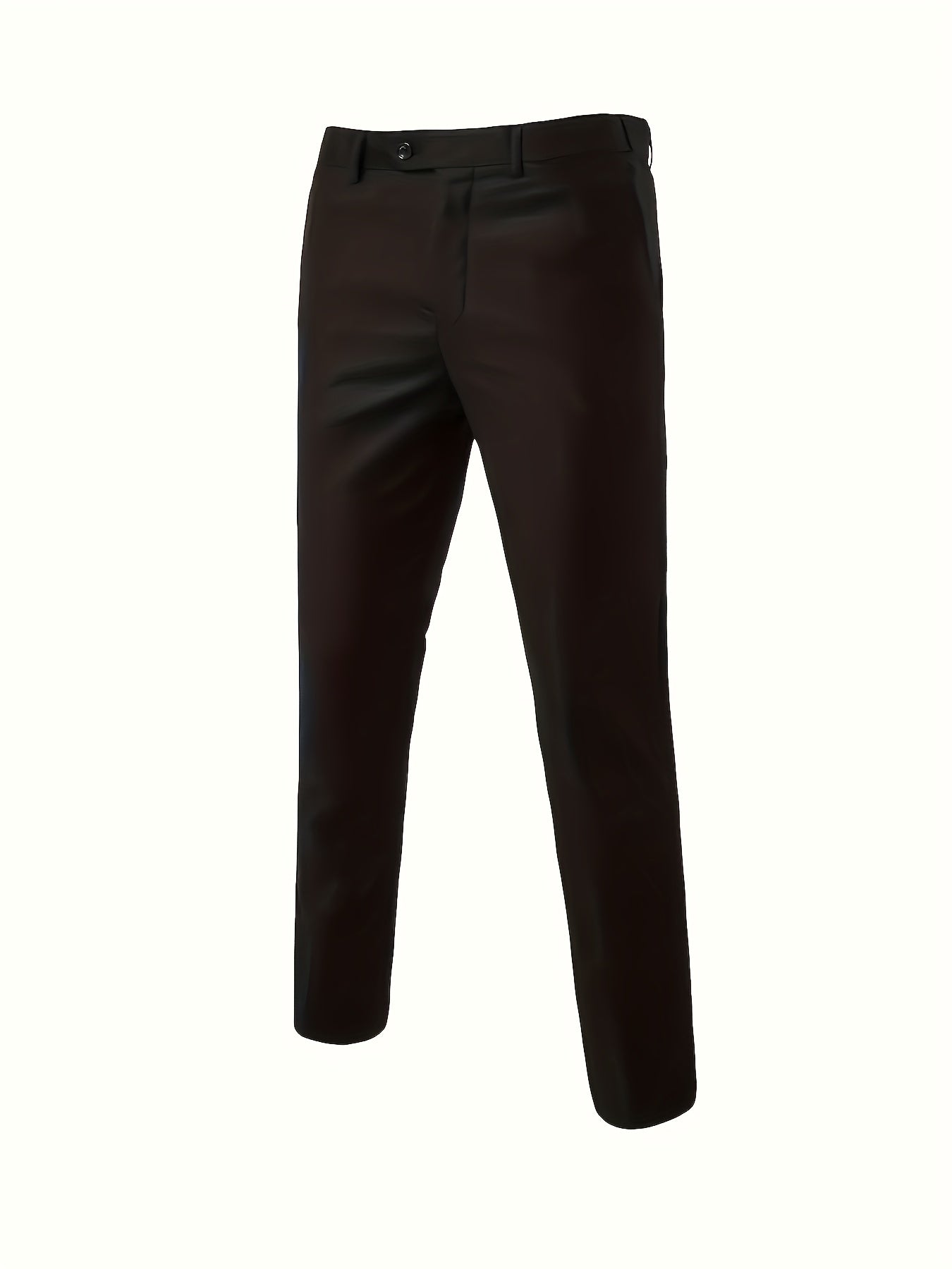 2pcs Luxury Classic Men'S Solid Color Suit - Notched Lapel Blazer and Pants, Regular Fit, Long Sleeve, Traditional Silhouette, Ideal for Weddings, Business Meetings - High-Quality Fabric, Comfortable Wear, Stylish Design, Wed