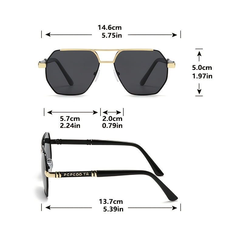 Large frame new irregular Men's and Women's glasses, fashionable business glasses, classic comparison glasses