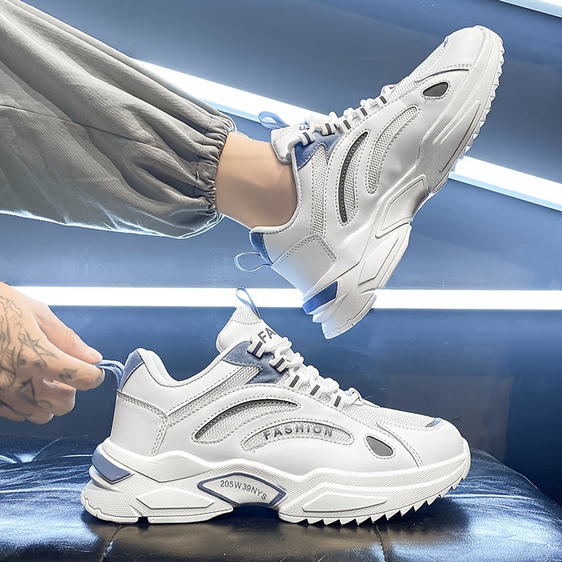 Men's Skate Shoes with Good Grip, Laced Sports Shoes, Anti-slip And Wear-resistant Versatile Men's Lightweight Sports Shoes