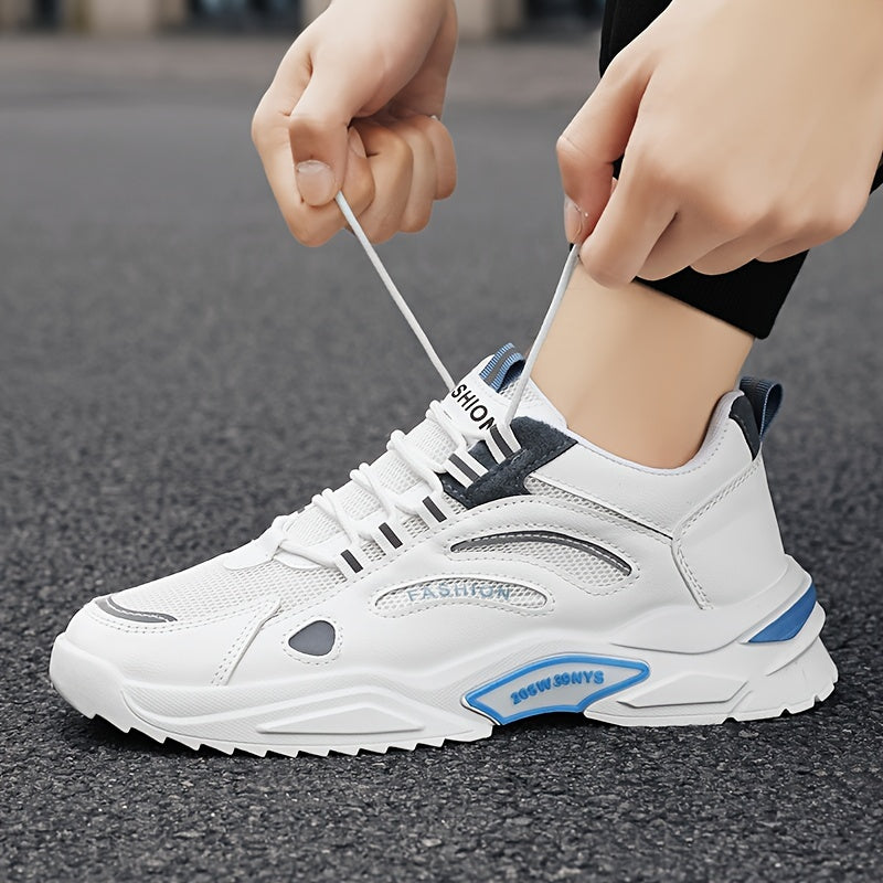 Men's Skate Shoes with Good Grip, Laced Sports Shoes, Anti-slip And Wear-resistant Versatile Men's Lightweight Sports Shoes