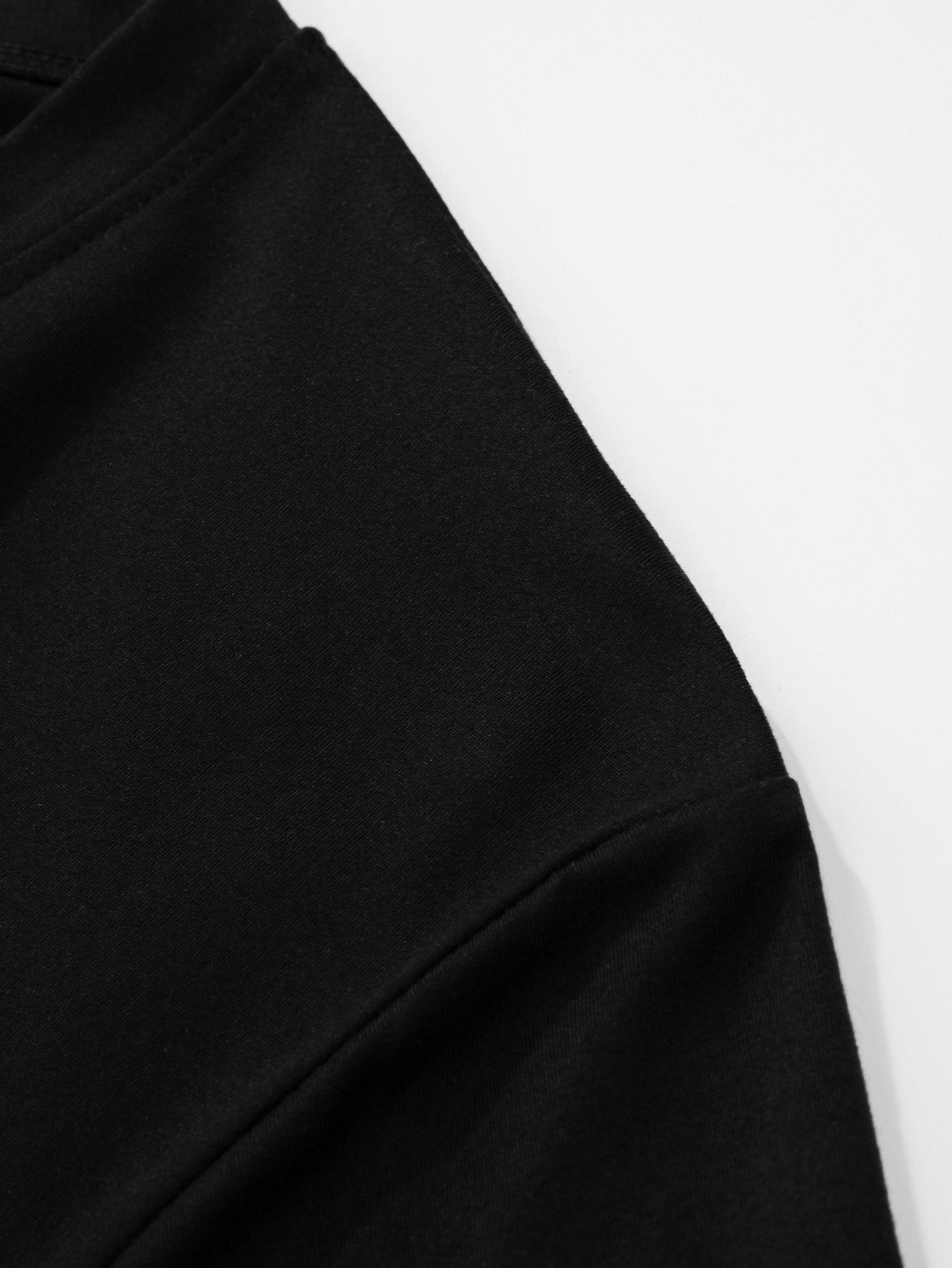 Men's Casual V-Neck T-Shirt with Bold Head Graphic Print - White & Black Contrast Design, Breathable Regular Fit Short Sleeve Tee for Spring Summer Casual Wear, Quality Fabric Shirt