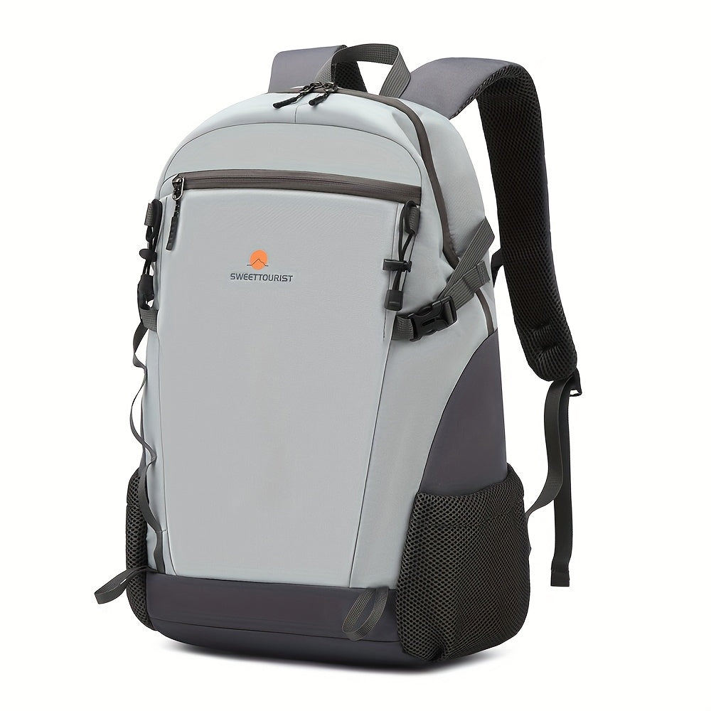 SWEET TOURIST Men'S Lightweight Hiking Backpack - Durable Oxford Fabric, Large Capacity, Adjustable Straps, Multiple Compartments for Outdoor Travel, Sports & Casual Use, Hiking Gear, Sturdy Construction