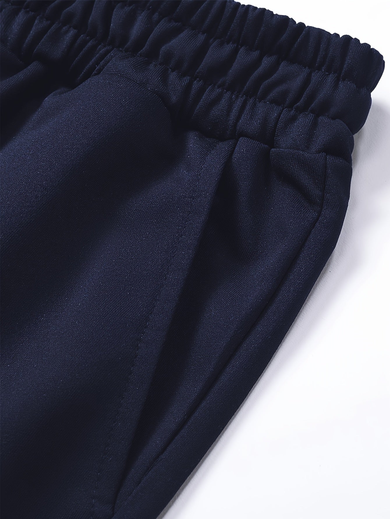 1set Men'S Casual Sports Suit, Polyester Hooded Sweatshirt and Jogger Pants Set, Solid Color, Elastic Waist, Cuffed Ankles, Knit Pullover with Pockets, Regular Fit for Outdoor Running and Jogging - Spring/Autumn Collection