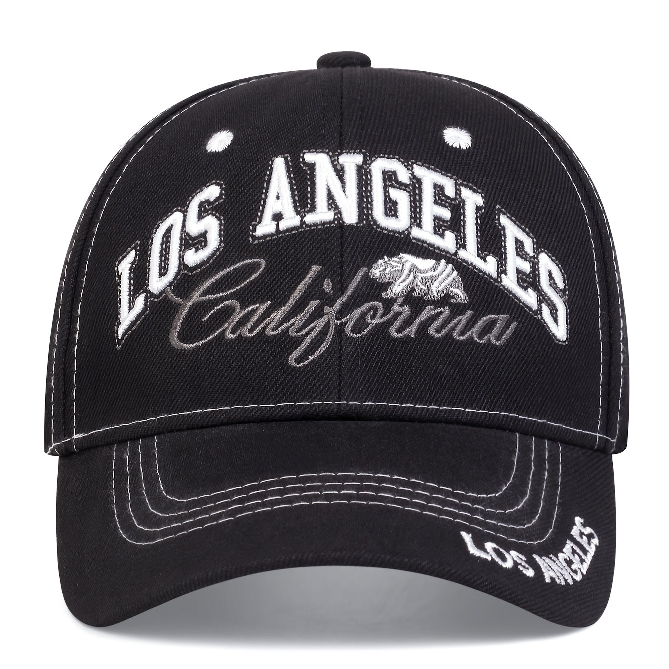 LOS ANGELES Embroidered Hip Hop Cap - Adjustable, Lightweight & Stylish Sun Hat for Men and Women