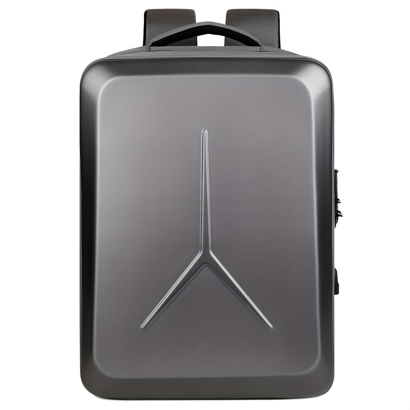 Business Backpack New Style High-grade Three-dimensional Hard Shell Men's Backpack Multi-function Large-capacity Computer Bag Leisure Anti-theft Commuter Backpack