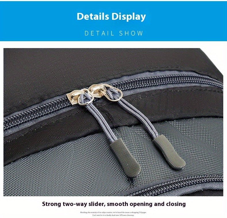 35L Large Capacity Hiking Backpack - Durable Polyester, Adjustable Shoulder Straps, Multiple Compartments for Camping, Travel & Outdoor Adventures - Ideal Gift for Hikers, Backpacking Gear