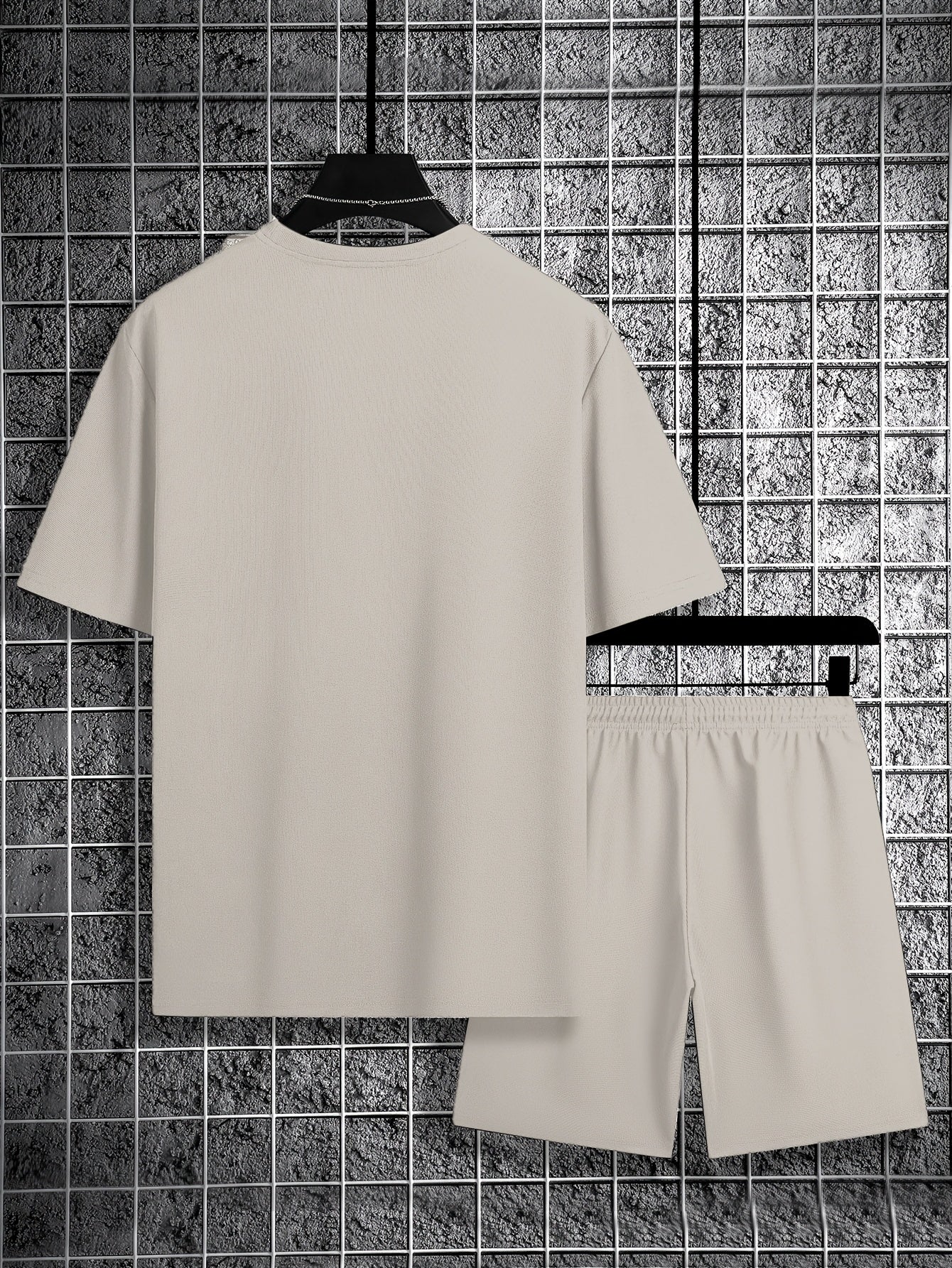 Men'S Casual Sportswear Set, Trendy And Versatile Two-Piece Outfit.