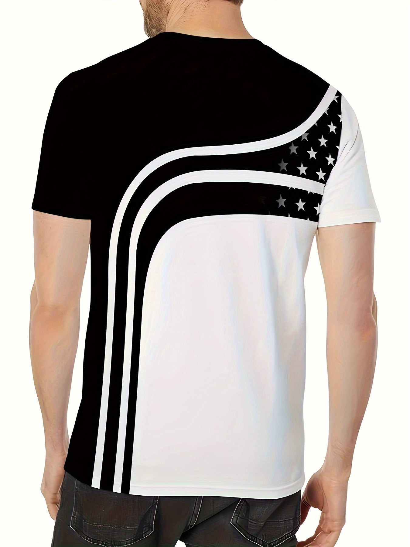 Men's Fashion Casual Round Neck T-shirt