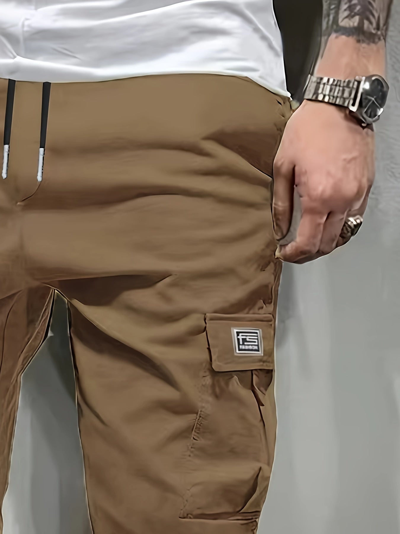 Men's Cargo Shorts Pants Outdoor Hiking Multi-Pocket Utility Shorts, Casual Style, For Summer Hiking Cycling