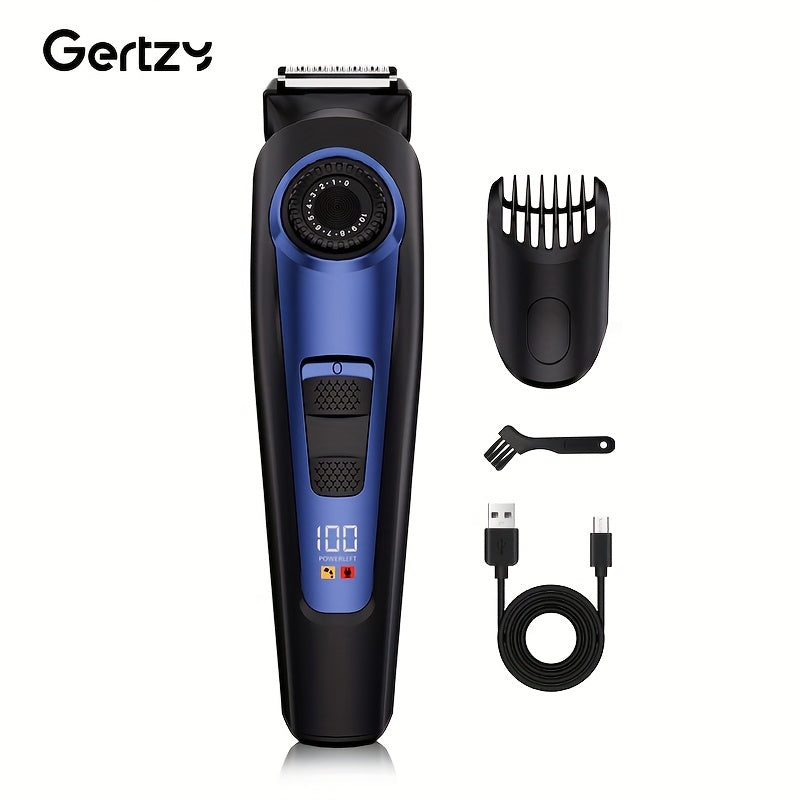 Men'S Electric Razors, USB Rechargeable, with a Digital Screen, Professional Beard Trimmers, Hair Clippers, Electric Shavers, And a Complete Kit for Professional Hair Cutting And Trimming.