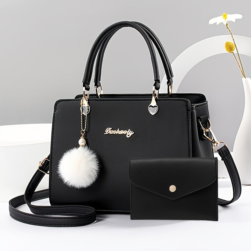 Premium Women's Bag New Fashionable Handbag Set Versatile Shoulder Crossbody Gift for Thanksgiving
