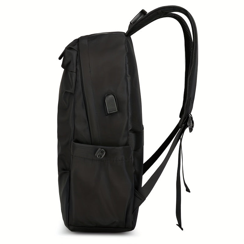 TMOOS Lightweight Large Capacity Backpack - Heavy-Duty Oxford Fabric Travel, Gym, Hiking, Laptop Backpack with Multiple Compartments, Padded Shoulder Straps - Convertible Crossbody Bag for Men, Women, Students, Professionals