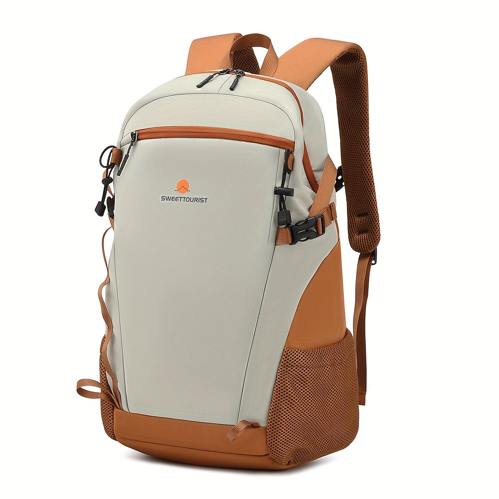 SWEET TOURIST Men'S Lightweight Hiking Backpack - Durable Oxford Fabric, Large Capacity, Adjustable Straps, Multiple Compartments for Outdoor Travel, Sports & Casual Use, Hiking Gear, Sturdy Construction
