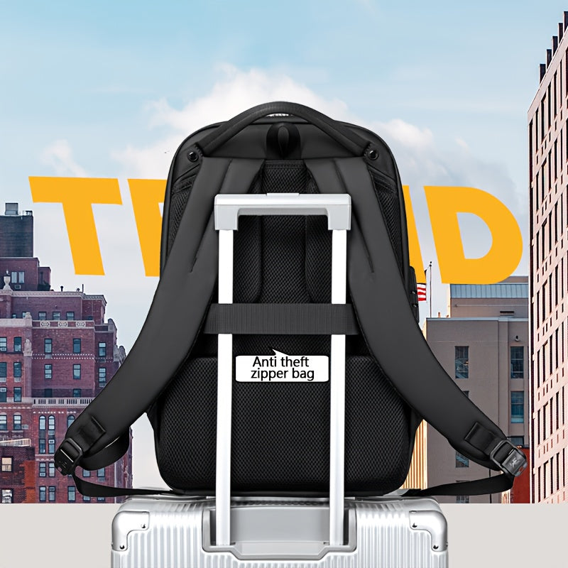 Large Capacity Men's Backpack Business Computer Backpack High Quality Business Multifunctional Password Anti-theft Backpack
