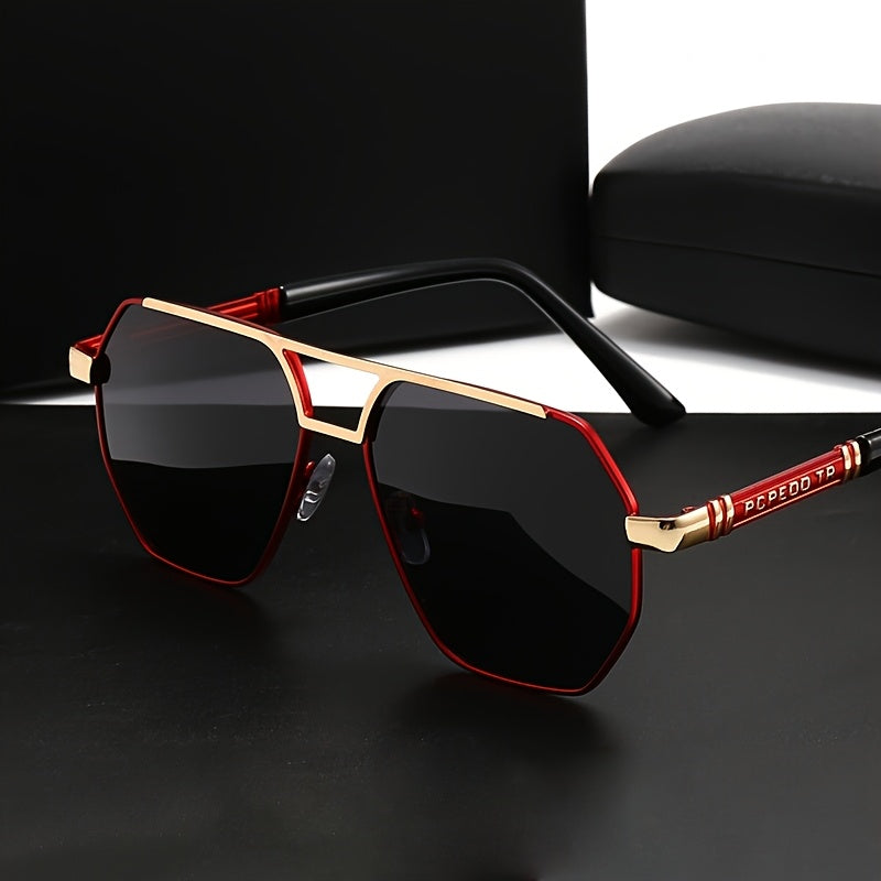 Large frame new irregular Men's and Women's glasses, fashionable business glasses, classic comparison glasses