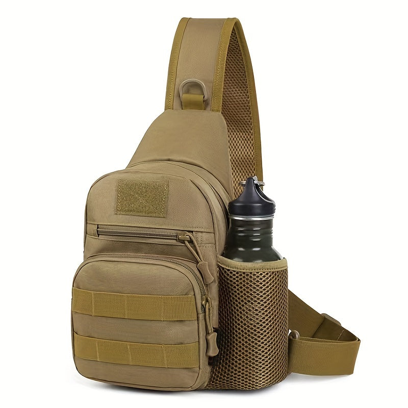 New Style Chest Bag for Outdoor Sports, Casual Men'S Shoulder Crossbody Backpack for Hiking And Travel.