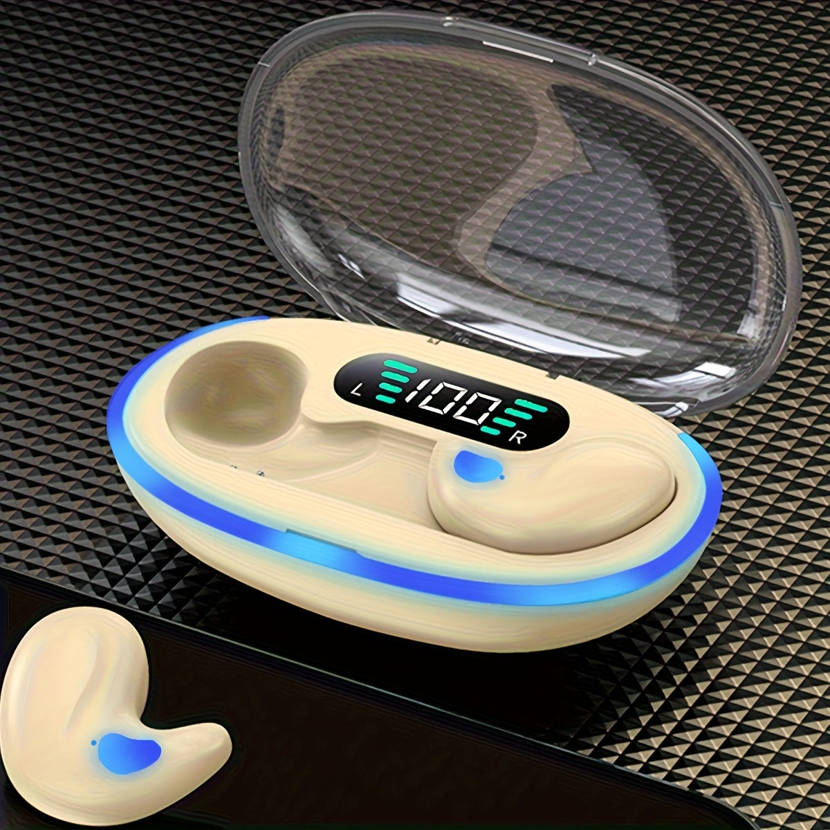 True Wireless in-ear sleep confortable headset music Earbuds video TWS HIFI bass 9D Stereo HD calling Earphones for Android for iPhone Cellphone sport Earpieces smart headphones