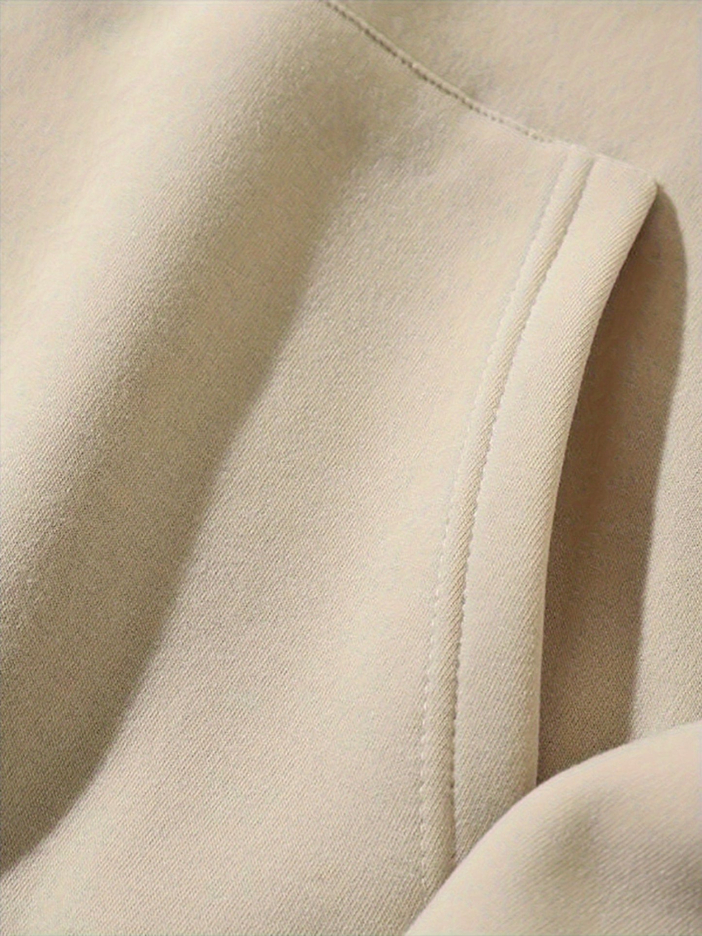 1set Men'S Casual Geometric Heartbeat Pattern Hoodie and Sweatpants Set, Polyester and Spandex Blend, Loose Fit, Hooded Pullover for Autumn/Winter