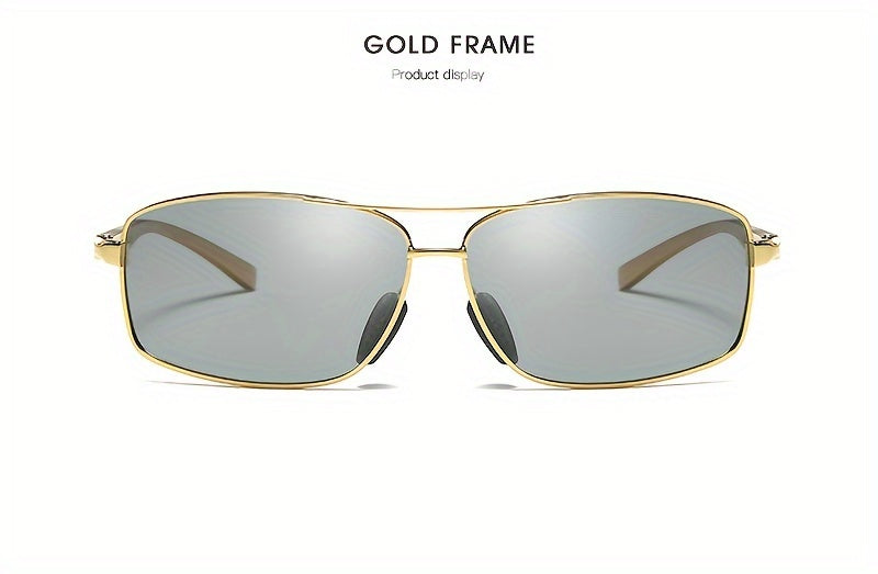 Coolpandas Brand Top Photochromic Glasses for Men And Women, Polarized Chameleon Glasses for Outdoor Sports, Fishing, Driving Goggles with Anti-Glare Features.