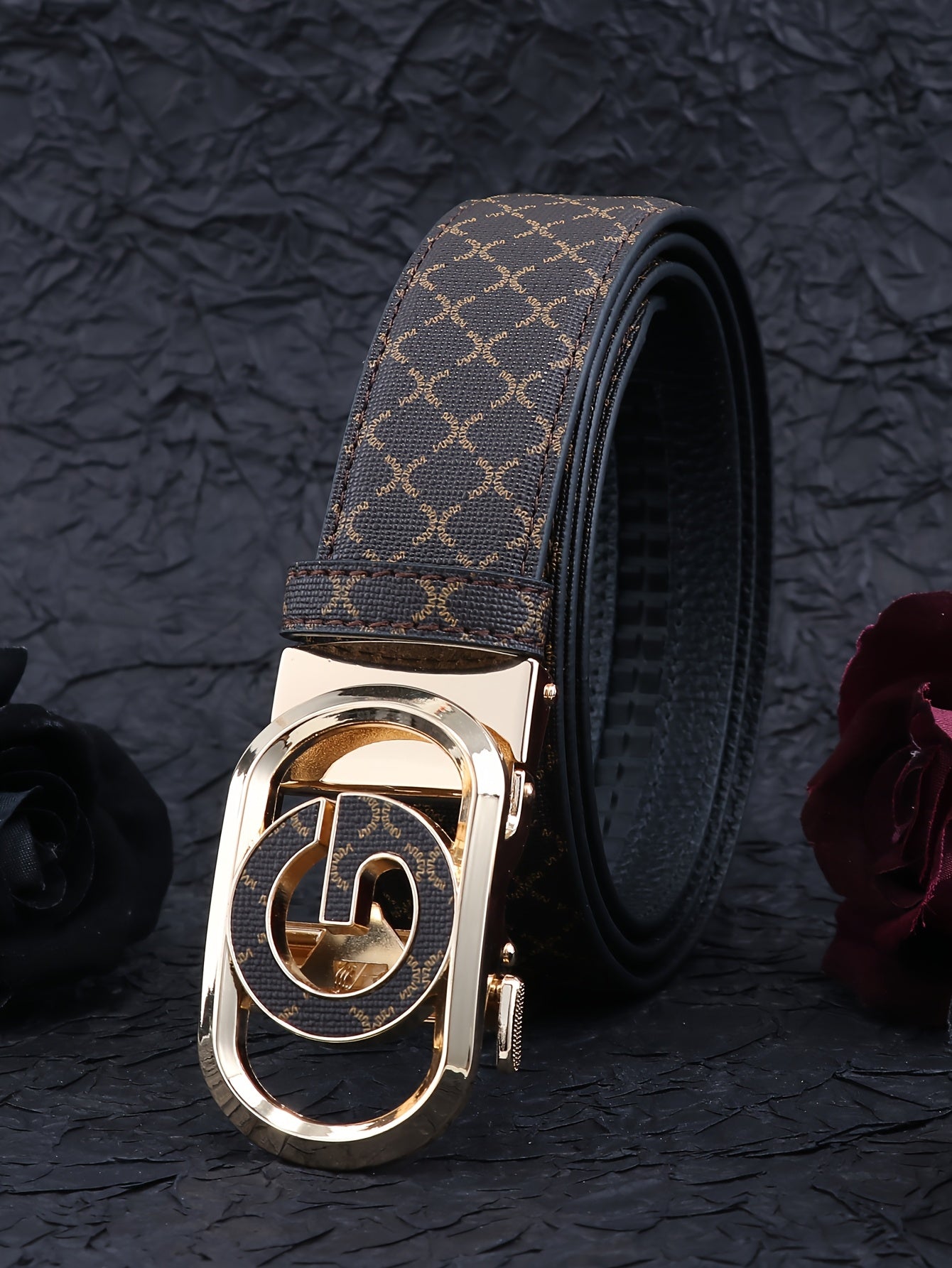 2025 New Automatic Buckle Belt, Versatile Business Casual Luxury Trendy Men's Leather Belt