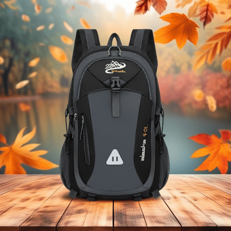 35L Large Capacity Hiking Backpack - Durable Polyester, Adjustable Shoulder Straps, Multiple Compartments for Camping, Travel & Outdoor Adventures - Ideal Gift for Hikers, Backpacking Gear